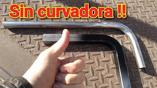 DIY Como DOBLAR caños sin CURVADORA  herreriasinsecretos [upl. by Alessandro]