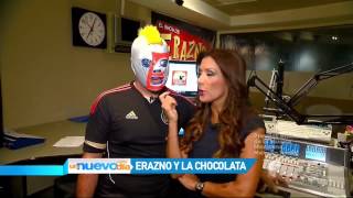 Erazno y la chocolata  Un Nuevo Día  Telemundo [upl. by Treboh]