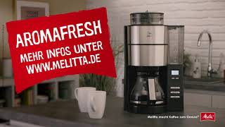 Melitta® AromaFresh mit entnehmbarem Wassertank [upl. by Aeret694]