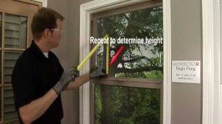 How To Measure Daylight Opening Window Glass Area [upl. by Lyndsey]