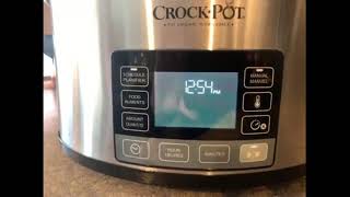 CrockPot Programmable MyTime Slow Cooker video review by Dean [upl. by Lemert606]