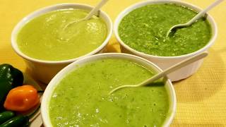 3 salsas verdes [upl. by Ycnay]