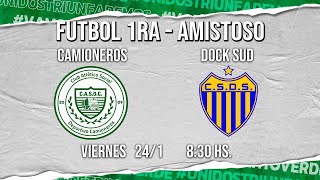 AMISTOSO Camioneros vs Dock Sud [upl. by Vez]