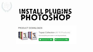 Install Plugins Into Photoshop [upl. by Marcellus]