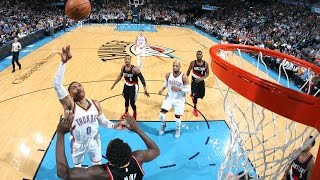 Russell Westbrook CAREER HIGH 58 Points in OKC  030717 [upl. by Flita]