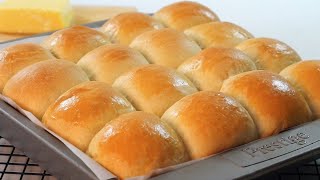 BUTTERSOFT BUNS So Easy To Make Bread [upl. by Margery]