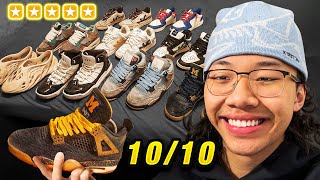 Rating My Viewers Sneaker Collections Again [upl. by Aicelaf]