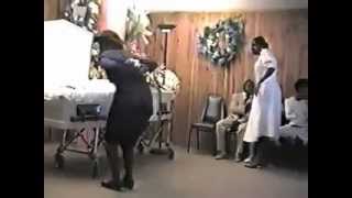 Haitian Lady Dancing at Funeral [upl. by Ardnaik]