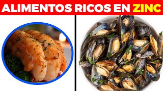 11 ALIMENTOS RICOS EN ZINC para prevenir la DEGENERACIÓN MACULAR Y LA INFLAMACIÓN CRÓNICA [upl. by Checani599]