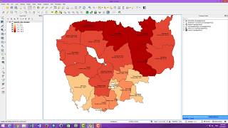 QGIS Label two fields [upl. by Ahsenyt]