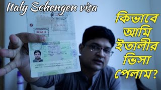 Italy Schengen Visa application Full process  Business Visa [upl. by Koerner]