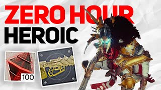 Zero Hour Heroic Guide  Outbreak Perfected Hard Mode [upl. by Ennayoj]