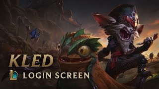 Kled the Cantankerous Cavalier  Login Screen  League of Legends [upl. by Melva420]