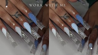 HOW TO ICICLE NAILS 💎 [upl. by Lisab85]