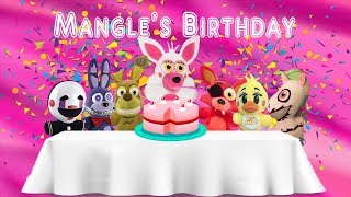 Fnaf PlushMangles Birthday Cake [upl. by Toblat]