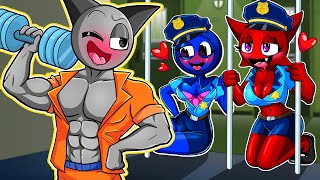 INCREDIBOX SPRUNKI GRAY x JEVIN But Theyre Prison  Cartoon Animation [upl. by Hannahs]