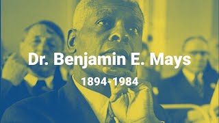 Benjamin E Mays Legacy Project [upl. by Steffin]