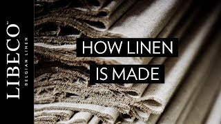 How Linen Is Made [upl. by Alyad390]