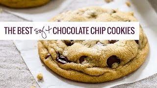 The Best Soft Chocolate Chip Cookies [upl. by Nirrek]