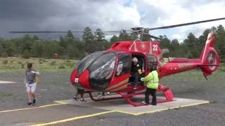 Grand Canyon helicopter tour  Imperial with EcoStar  Helicopter EC130 [upl. by Althee]