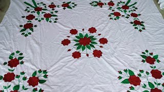 Chadar ka design How to make bedsheets [upl. by Shute]