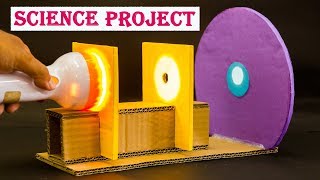 School Science Projects Light travels in a straight Line [upl. by Aronoel]