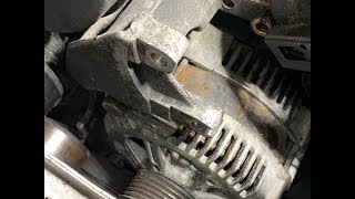 Alternator Replacement on a Citroen Xsara [upl. by Ioyal]