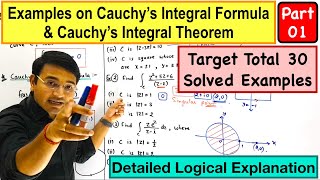 Examples on Cauchy Integral Formula amp Cauchy Integral Theorem Part1 [upl. by Eirret]