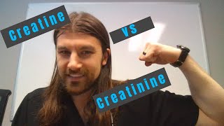 Creatine vs Creatinine  DrSwetechcom [upl. by Sidnarb672]