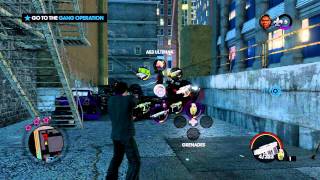 Saints Row The Third  Walkthrough  Part 8 Mission 8 Takeover the City SR3 Gameplay [upl. by Anyel]