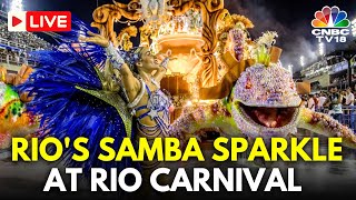 Rio Carnival LIVE Rios Samba Schools Sparkle at Rio De Janeiro Carnival Sambadrome  Brasil  N18G [upl. by Eeneg]