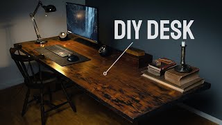 Building a Desk using Cheap Wood DIY [upl. by Lisbeth709]