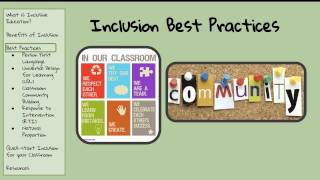 Inclusive Practices in Your Classroom [upl. by Aletta585]