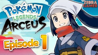 NEW Pokemon Game  Pokemon Legends Arceus Gameplay Walkthrough Part 1  Hisui Region Rowlet [upl. by Dare]