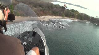 Gyrocopter stunt  Flying at very low level in FULLHD [upl. by Leonore]