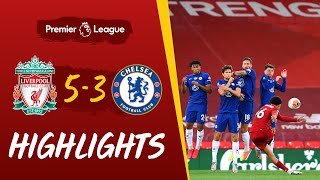 Highlights Liverpool 53 Chelsea  Eightgoal thriller before the trophy lift [upl. by Andrus]