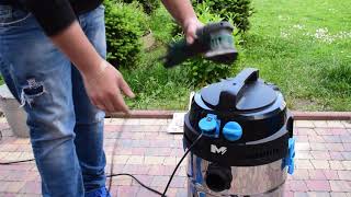 MacAllister Vacuum Cleaner 30L Unboxing and Test with water MEWVP30L  1400 [upl. by Haeli]