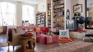 Interior Design — Tour An Eclectic SoHo Loft Filled With Personality [upl. by Mullac]