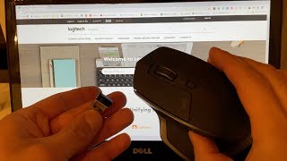 How To Pair Logitech MX Master 2S with USB Receiver [upl. by Norrag953]