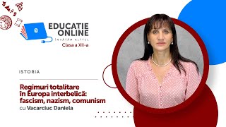 Istoria clasa a XIIa Regimuri totalitare în Europa interbelică fascism nazism comunism [upl. by Arraeis]