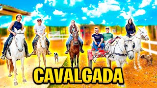 PRIMEIRA CAVALGADA na NOVA CHARRETE [upl. by Ruella49]