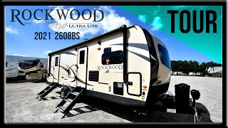 2021 Forest River Rockwood Ultra Lite 2608BS Front Kitchen Travel Trailer Southern RV McDonough GA [upl. by Hefter250]