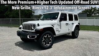 2024 Jeep Wrangler Sahara TEST DRIVEFULL REVIEW [upl. by Fruin935]