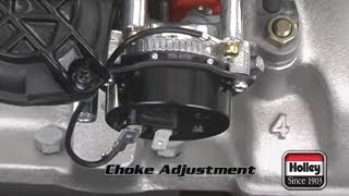 Holley Carburetor Choke Adjustment Tips [upl. by Ardnik]