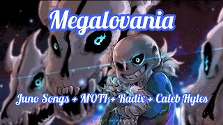 Undertale  Megalovania with Lyrics  Mashup [upl. by Cotter]