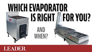 Everything You Want to Know About Maple Syrup EVAPORATORS [upl. by Ynnelg]