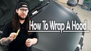 How To Vinyl Wrap Your Hood [upl. by Aham]