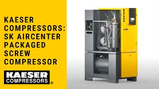 Kaeser Compressors SK AIRCENTER Packaged Screw Compressor [upl. by Nref]