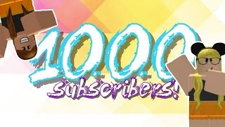 THANK YOU FOR 1000 SUBSCRIBERS [upl. by Zenitram]