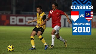 Indonesia vs Malaysia  Full Match  AFFSuzukiCup Classics 2010 Group Stage [upl. by Rysler588]